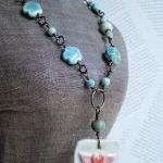 Happy Hearts Necklace In Turquoise
